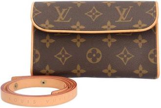Louis Vuitton Pre-owned Canvas Heuptas - Dames - Vintage Heuptassen - Bruin - ONE Size - Vintage