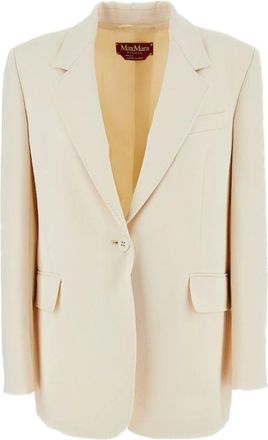 Max Mara Mujer, Chaquetas, Beige, Talla: 2XS