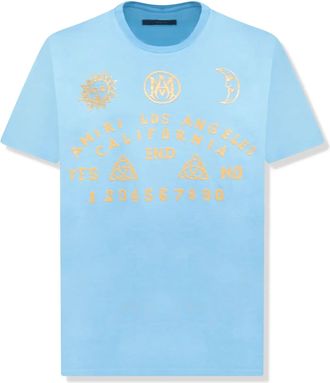 Amiri Carolina Blue Ouija Board T-Shirt
