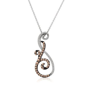 Le Vian Ladies Vivids Necklaces set in 14K Vanilla Gold