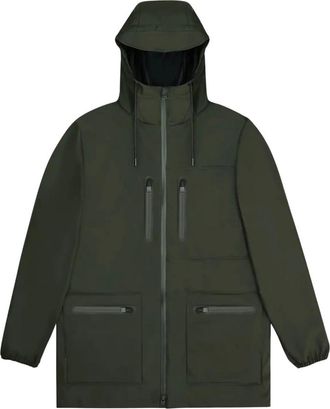 Rains Hombre, Chaquetas, Verde, Talla: S