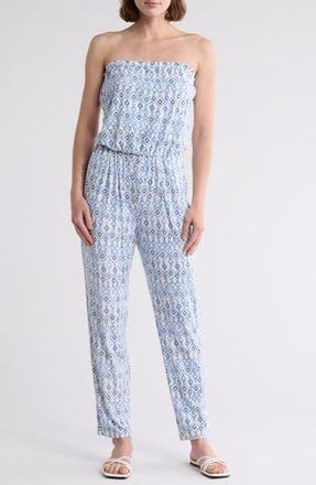 Tart Jackelyn Strapless Jumpsuit in Geometric Python at Nordstrom Rack, Size X-Small