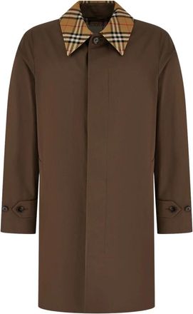 Burberry Tottenham Trench - Heren - Trenchcoats - Bruin - M - Katoen - Jassen