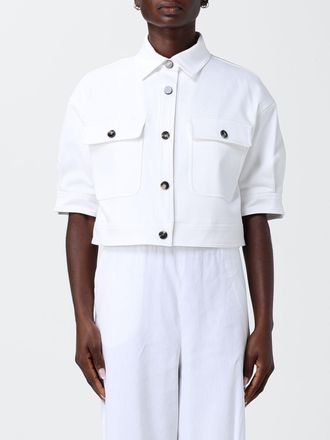 Max Mara Giacca crop in cotone