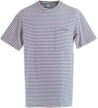 Aspesi Blue/Beige Cotton Jersey T-Shirt Size M