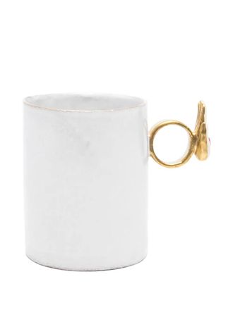Astier De Villatte x Serena Carone Tazza Heart on Hand - Bianco