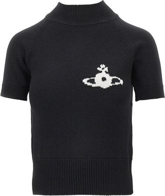 Vivienne Westwood Bea turtleneck knitted top Woman XS