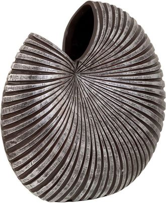 Wanderlust Deco Wanderlust Deco - Jarr&oacute;n De Poliresina Plata 46x20x41