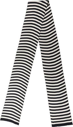 Dolce & Gabbana Striped Silk Knit Scarf - Multicolor