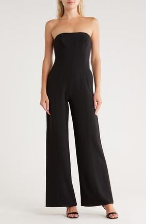A.L.C. Eden Wide Leg Jumpsuit in Black at Nordstrom Rack, Size 0