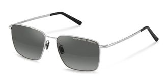 Porsche Design P86001 B566 Mens Sunglasses Silver Size 58