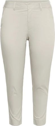 Kaffe Curve KCleana Chino 7/8 Pants - Dames - Vrijetijds broeken - Beige - 2XL - Leer - Broeken