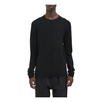 Thom Krom Truien & Vesten, Heren, Zwart, L, Kasjmier, Cashmere Trui