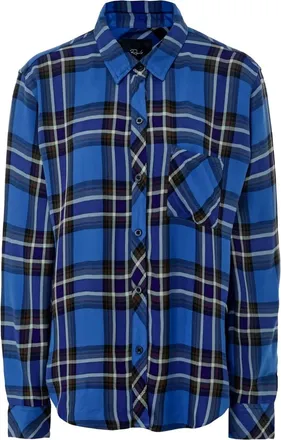 Rails Eloise plaid long-sleeve shirt - Blue