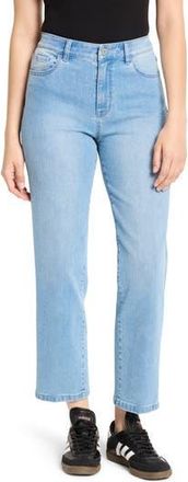 Nic+Zoe Recess Straight Ankle Jeans in Silverstone at Nordstrom Rack, Size 32