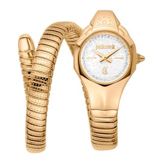 Just Cavalli Accessoires, Dames, Geel, ONE Size, Fiore Round