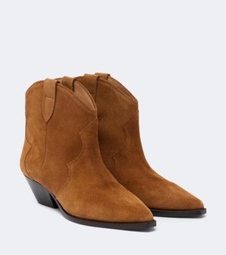 Isabel Marant Botas cowboy Dewina de ante