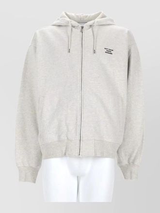 Dr&ocirc;le de Monsieur cotton hooded zip jacket