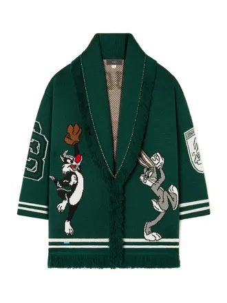 Alanui Bugs Bunny & Sylvester Cardigan