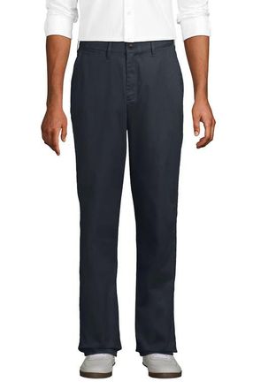 Lands End Travel Kit Comfort Waist Athletic Fit Chino Pant in Steel Gray at Nordstrom, Size 38 X 30