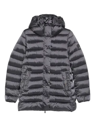 Save The Duck hooded padded jacket - women - Nylon/Nylon - 3 - Grey