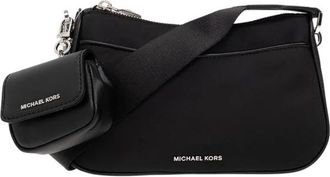 Michael Kors Jet Set Medium Schoudertas - Dames - Schoudertassen - Zwart - ONE Size - Polyester - Tassen
