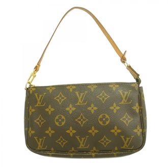 Louis Vuitton Brown Pouch (Pre-Owned)