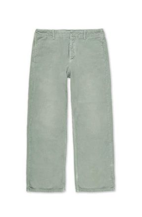 Fortela Chino Corduroy Trousers in Light Green at Nordstrom, Size 27 32 Eu