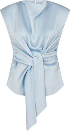 Neo Noir Blouse - Dames - Blouses - Blauw - XS - Overhemden