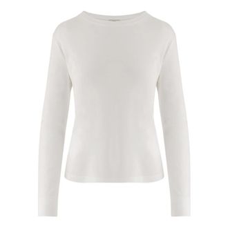 Max Mara Long Sleeve Tops - Dames - Longsleeves - Wit - S - Tops