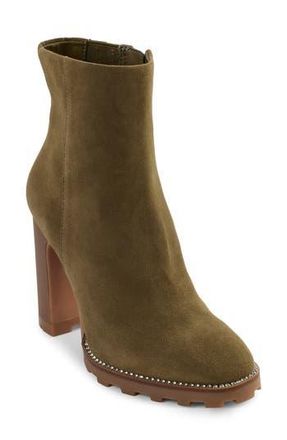 Karl Lagerfeld Peppy Bootie in Olive at Nordstrom Rack, Size 5.5