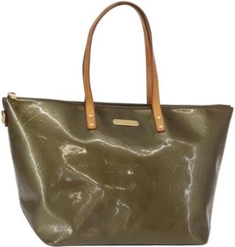 Louis Vuitton Pre-owned Tote Bags, female, Green, Size: ONE SIZE Pre-owned Leather Tote Bag