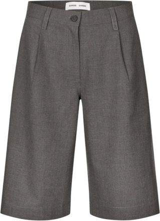 Sams&oslash;e & Sams&oslash;e Mujer, Pantalones cortos, Gris, Talla: M