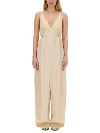 Alysi Malfile Satin Jumpsuit
