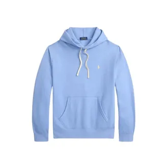 Polo Ralph Lauren RL Fleece Hoodie - male - Polo Ralph Lauren - Hoodies - Blue - XL - Sweatshirts & Hoodies