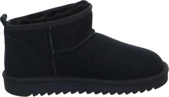 Ara Enkellaars in Materiaalmix - Dames - Winterlaarzen - Zwart - 38 EU - Schoenen