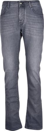 Jacob Cohen jeans - Heren - Regular Fit Jeans - Grijs - W42 - Katoen - Jeans