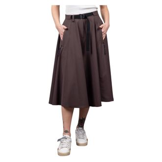 Duno Midi Skirts, female, Brown, Size: XS Nebula Midi Skirt