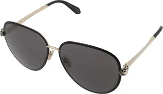 Bulgari BV40043U Metal Frame Sunglasses - Silver