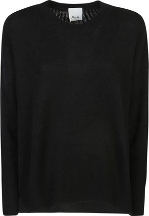 Allude Maglione in cashmere - Dames - Cashmere truien - Zwart - XS - Kasjmier - Truien & Vesten