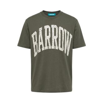 Barrow Barrow - Jersey T-shirt - Heren - Tops - Groen - Maat: L Jersey