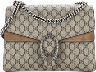 Gucci Dionysus Bag GG Coated Canvas Medium shoulder bag - Bruin