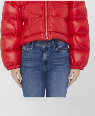 Patou quilted short down puffer jacket