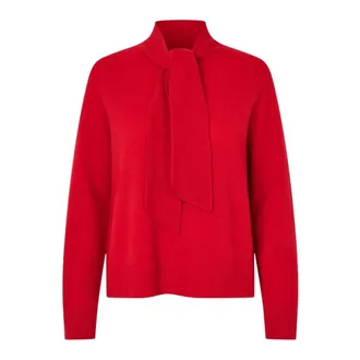Masai Maglia Girocollo - - Knitwear - Donna - Rosso - S