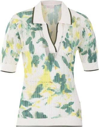 Liu Jo Multicolor T-Shirt - Dames - Polos - Veelkleurig - L - Katoen - Tops