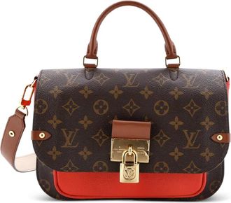 Louis Vuitton Vaugirard Handbag Monogram Canvas with Leather satchel - Bruin