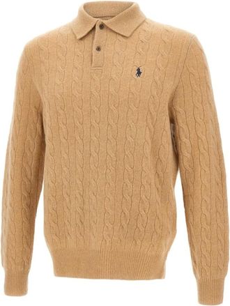 Polo Ralph Lauren Hombre, Jerseys, Beige, Talla: M