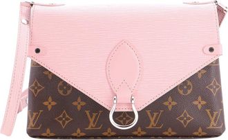 Louis Vuitton Saint Michel Handbag Monogram And Epi (Authentic Pre-Loved)