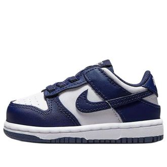 Nike (TD) Nike Dunk Low White Midnight Navy FB9107-116