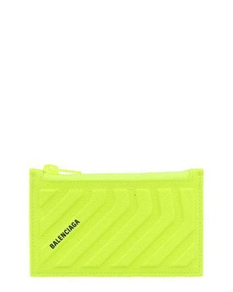 Balenciaga Car Leather Long Card Holder
